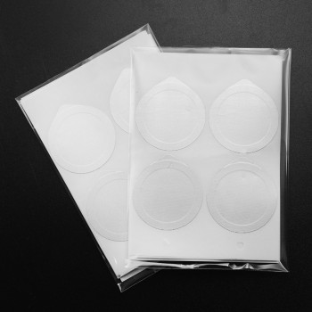 240PC Refillable Nespresso Coffee Capsule Flim Sticker Refilling Stainless Steel Capsule Self Adhesive Aluminum Foil Brewer Lid