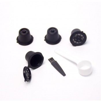 4x refillable reusable capsules pods for coffee machines 3 Colors