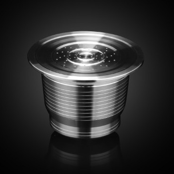 Nespresso Stainless Steel Refillable Nespresso Capsules Capsula Coffe Koffie Tamper Stand Coffeeware Reusable Coffee Filter Cup