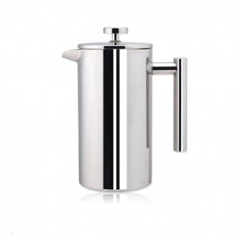 350ml Double Layer Stainless Steel Coffee and Tea Maker French Press Heat Preservation Mug