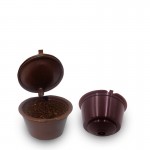 2Pcs Professional Refillable Coffee Filter 12g Sweet Taste Reusable Coffee Capsule Plastic Basket