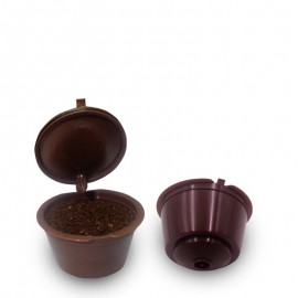 2Pcs Professional Refillable Coffee Filter 12g Sweet Taste Reusable Coffee Capsule Plastic Basket