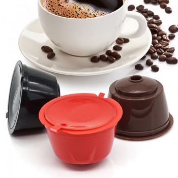 2Pcs Professional Refillable Coffee Filter 12g Sweet Taste Reusable Coffee Capsule Plastic Basket