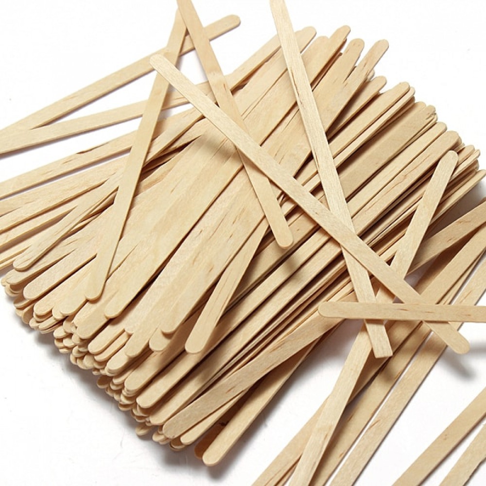 100pcs/Pack New Wooden American 1000ml Semi-hand Made Wood Ce / Eu Infusor Tea Pot Disposable Coffee Wooden Stir Stick K4082