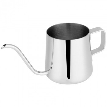 Newest 250ml/350ml Stainless Steel Teapot Drip Coffee Pot Long Spout Kettle Cup Fashion Home Kitchen Tea Tool