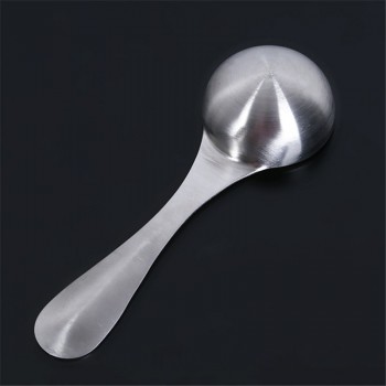 Hot New Stainless Steel Coffee Spoon Coffee Bean Container Scoops Dessert Ice Cream Tea Measuring Spoon Kitchen Accessories