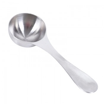 Hot New Stainless Steel Coffee Spoon Coffee Bean Container Scoops Dessert Ice Cream Tea Measuring Spoon Kitchen Accessories