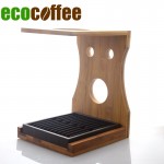 Bamboo V60 Brewing Stand Barista Coffee Dripper Stand Holder Rack
