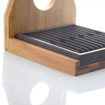 Bamboo V60 Brewing Stand Barista Coffee Dripper Stand Holder Rack