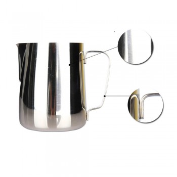 High Qaulity Stainless Steel Milk Frothing Jug Espresso Coffee Pitcher Barista Craft Coffee Latte 150ml 350ml 600ml 1000ml