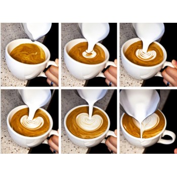 High Qaulity Stainless Steel Milk Frothing Jug Espresso Coffee Pitcher Barista Craft Coffee Latte 150ml 350ml 600ml 1000ml