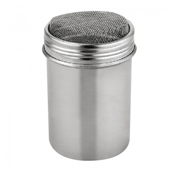 1Pcs Stainless Steel Chocolate Sugar Shaker Coffee Dusters Cocoa Powder Cinnamon Dusting Tank Kitchen Filter Cooking Tool