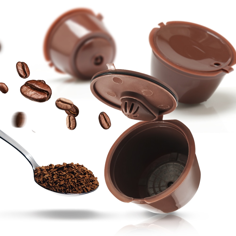 2/3/6pcs/packet 3rd Reusable Dolce Gusto Coffee Capsule for Coffe DolceGusto Nescafe Machine Reusable Dulce Gusto Coffee Filter