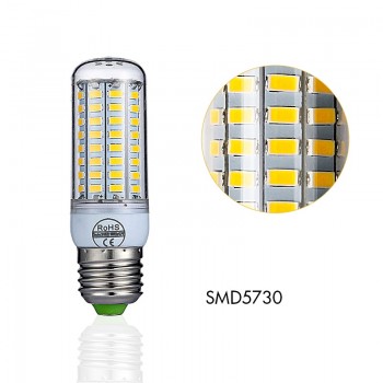 Goodland E27 LED Lamp 220V SMD 5730 E14 LED Light 24 36 48 56 69 72 LEDs Corn Bulb Chandelier For Home Lighting LED Bulb