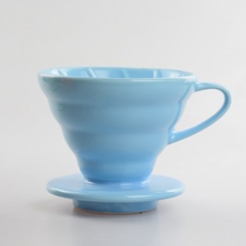 2017 Real Special Offer Ciq Diy Stocked Ecocoffee 1pc Ceramic V60 Dripper 02size Black/white/orange/yellow/green Coffee Brew