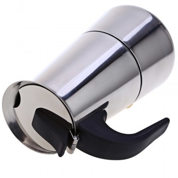 D# 100/200/300/450ML Stainless Steel Coffee Pot Moka Coffee Maker Teapot Mocha Stovetop Tool Filter Percolator Cafetiere Z20