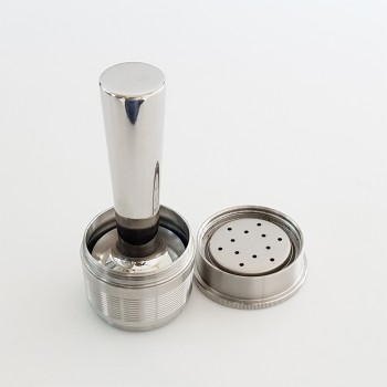 Capsulone/Compatible with illy coffee Machine maker/STAINLESS STEEL Metal Refillable Reusable capsule2 fit for illy cafe capsule