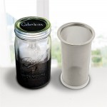 Realand Premium Stainless Steel Mason Jar Cold Brew Coffee Maker and Iced Tea Infuser Loose Leaf Tea Mesh Filter Strainer