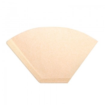 100 Pieces Eco-friendly Unbleached Original Wooden Hand Drip Paper Coffee Brewer 102 Coffee Filter Bag Coffee Maker Accessories