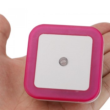 Light Sensor Control Night Light Mini EU US Plug Novelty Square Bedroom lamp For Baby Gift Romantic Colorful Lights