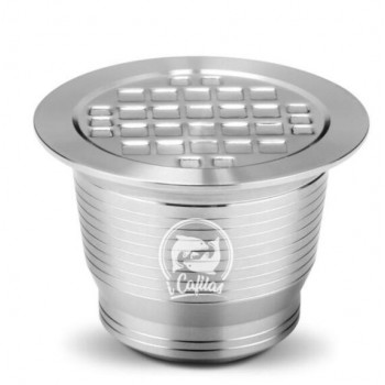 2nd Generation Stainless Steel Metal Refillable Reusable Capsule For Nespresso Machine Refillable Capsulone Free Shipping