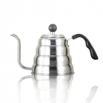 Gooseneck Drip Kettle Coffee Tea Pot Stainless Steel Drip Kettle With Creative Thermometer Suit For Induction Cooker Barista DIY