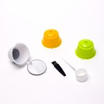 Reusable Nescafe Dolce Gusto Coffee Capsule Filter Cup Refillable Dolci Gusto Coffee Machine Capsule Dripper Stainless Steel S3