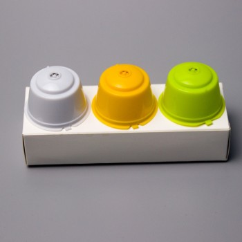 Reusable Nescafe Dolce Gusto Coffee Capsule Filter Cup Refillable Dolci Gusto Coffee Machine Capsule Dripper Stainless Steel S3