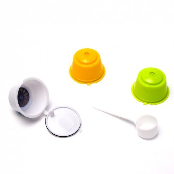 Reusable Nescafe Dolce Gusto Coffee Capsule Filter Cup Refillable Dolci Gusto Coffee Machine Capsule Dripper Stainless Steel S3