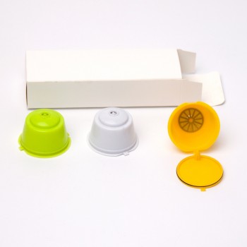 Reusable Nescafe Dolce Gusto Coffee Capsule Filter Cup Refillable Dolci Gusto Coffee Machine Capsule Dripper Stainless Steel S3