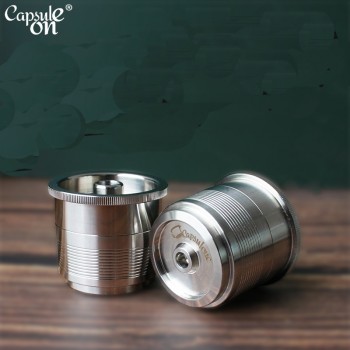 Capsulone/Compatible with illy coffee Machine maker/STAINLESS STEEL Metal Refillable Reusable capsule fit for illy cafe capsule