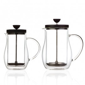 2018 Bodum Design Double Wall Glass Coffee Pot Filter French Presses Kettle Heat-resisting Tea Bottle Follicular Household Flask