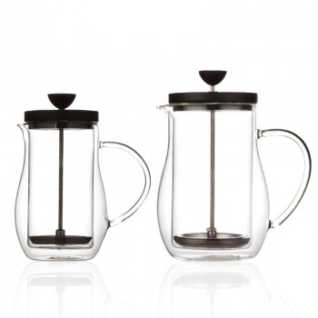 2018 Bodum Design Double Wall Glass Coffee Pot Filter French Presses Kettle Heat-resisting Tea Bottle Follicular Household Flask