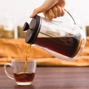 2018 Bodum Design Double Wall Glass Coffee Pot Filter French Presses Kettle Heat-resisting Tea Bottle Follicular Household Flask