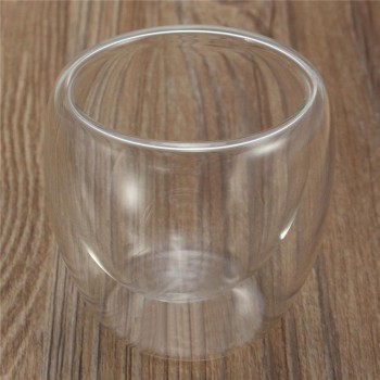 Arshen New Technology 80ml Clear Double Wall Double Glassware Coffee Tea Cups Glassware Milk Beer Soup And Insulated Wine Cups