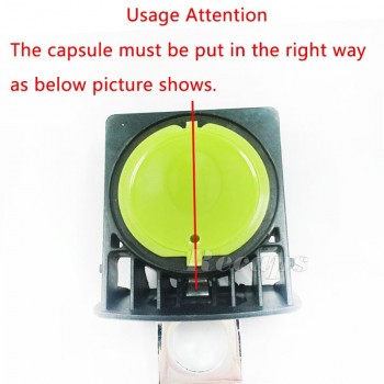 RECAPS 9pcs/pack Refillable Reusable Coffee Capsule Pod Refilling for Nescafe Dolce Gusto Machines Makers Brewer BPA Free