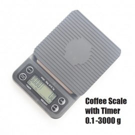 Freeshipping V60 Coffee Digital Scale Kitchen Household Weigh Promotion Rushed Direct Selling Limited 0.1g With Timer