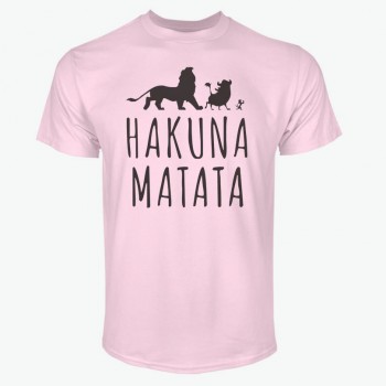 Summer 2017 Cotton T-Shirts HAKUNA MATATA Mens Big Size T Shirts Short Sleeve Slim Fit Fashion Tops amp; Tees Male Clothing XXXL