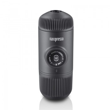 Wacaco Nanopresso Portable Espresso Maker, Upgrade Version of Minipresso, 18 Bar Pressure, Extra Small Travel Coffee Maker.