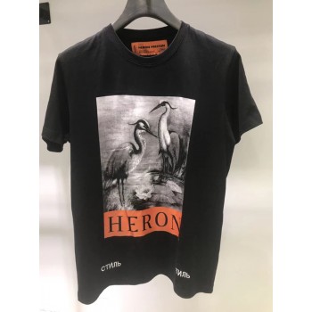 Heron Preston T shirt 1:1 high quality Men Women 2018WF New Arrived Top Tees Heron Preston T shirt
