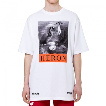 Heron Preston T shirt 1:1 high quality Men Women 2018WF New Arrived Top Tees Heron Preston T shirt