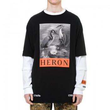 Heron Preston T shirt 1:1 high quality Men Women 2018WF New Arrived Top Tees Heron Preston T shirt