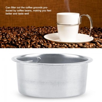 Stainless Steel Coffee Non Pressurized Filter Basket Strainer For  For Coffee Machine Accessories