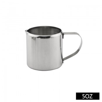 Stainless Steel Milk Frothing Jug Milk Cream Cup Coffee Creamer Latte Art Pitcher With Spout Durable Kitchen Coffee Accessories