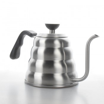 Ecocoffee 1.2l/40oz Pour Over Coffee Tea Kettle Gooseneck Pot For Stove V60 Percolator 304 Stainless Steel Teapot Stocked Sale