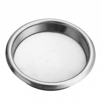 YKPuii 58mm Silver Coffee Filter Blind Filter Espresso Coffee Machine Maker Backflush Back Flush Basket Stainless Steel
