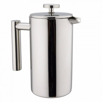 Realand Classical 34OZ/1000ML Double Wall Stainless Steel French Press Coffee Maker Plunger Tea Pot Espresso Maker Coffee Filter