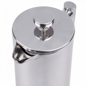 Realand Classical 34OZ/1000ML Double Wall Stainless Steel French Press Coffee Maker Plunger Tea Pot Espresso Maker Coffee Filter