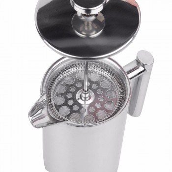 Realand Classical 34OZ/1000ML Double Wall Stainless Steel French Press Coffee Maker Plunger Tea Pot Espresso Maker Coffee Filter