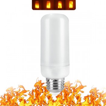 Full Model 3W 5W 7W 9W E27 E26 E14 E12 Flame Bulb 85-265V LED Flame Effect Fire Light Bulbs Flickering Emulation Decor LED Lamp